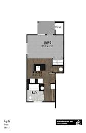 Studio 1 bath at Silverplace Apartment Homes, Silverton, OR